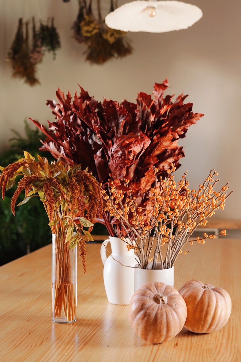 OCTOBER 11: FLORAL COMPOSITION IN PUMPKIN